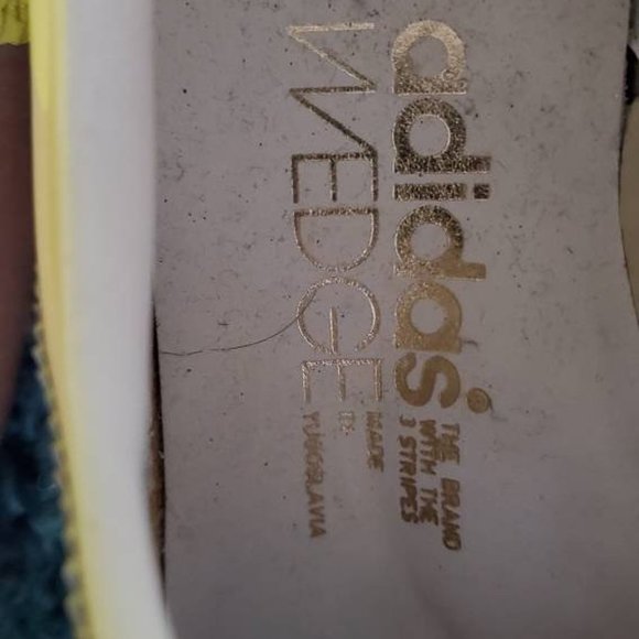 Vintage Retro ADIDAS Patent leather golf shoes. US 6.5 men/9 ladies. - Picture 6 of 8